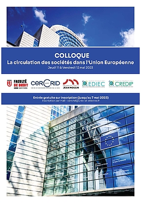 Affiche Colloque CERCRID-CREDIP