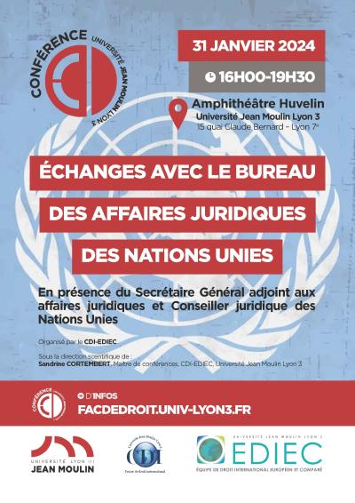 Affiche_Echange avec le BAJ des NU