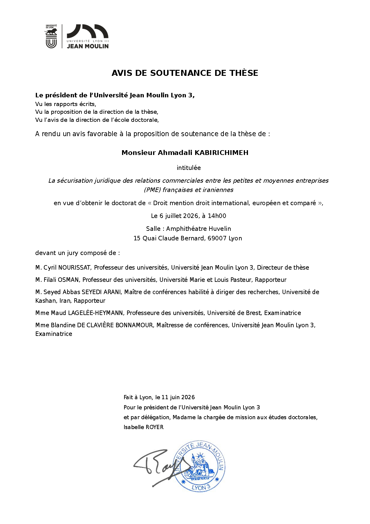 Avis de soutenance_Kabirichimeh