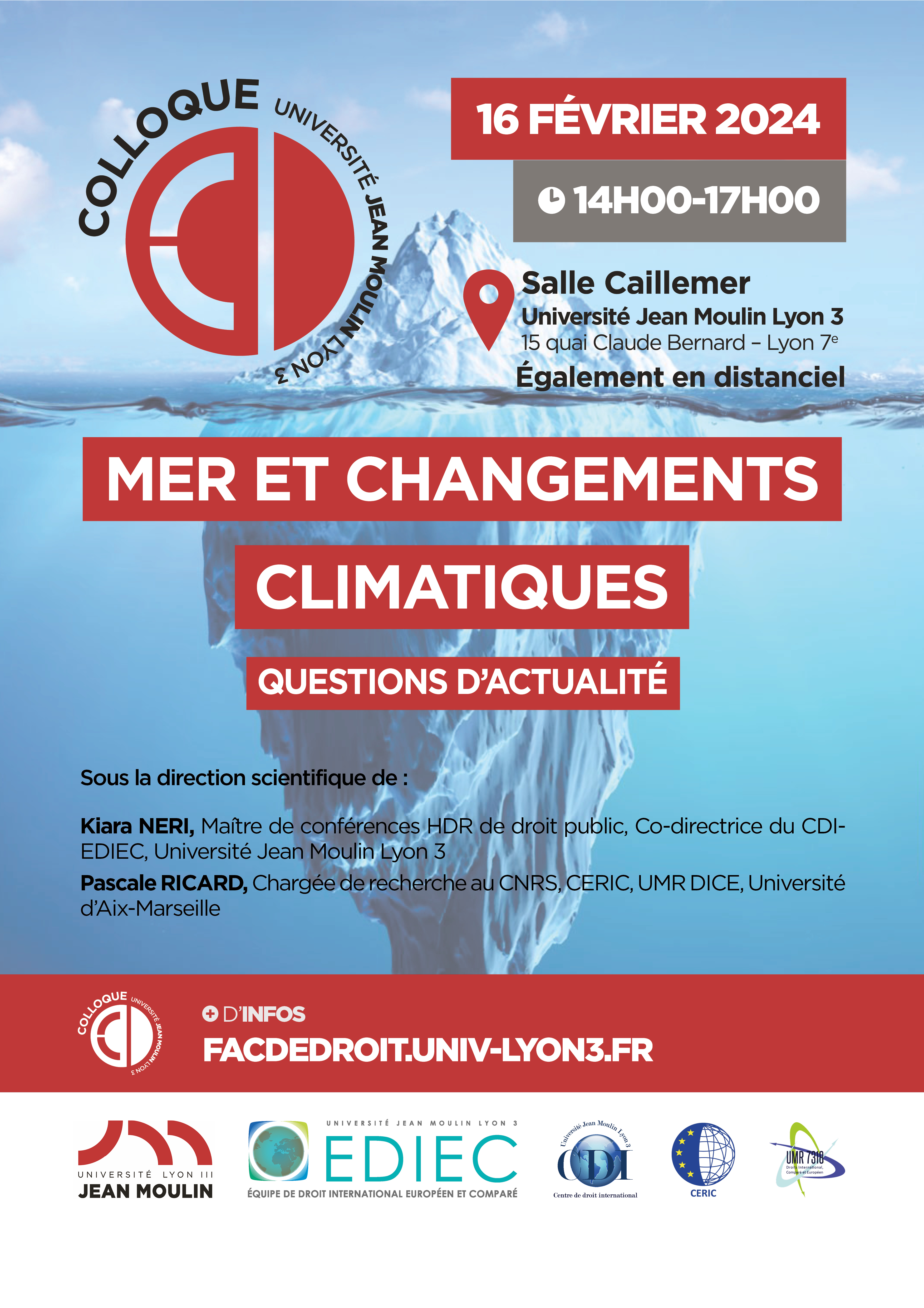 Colloque mer et changements climatiques 