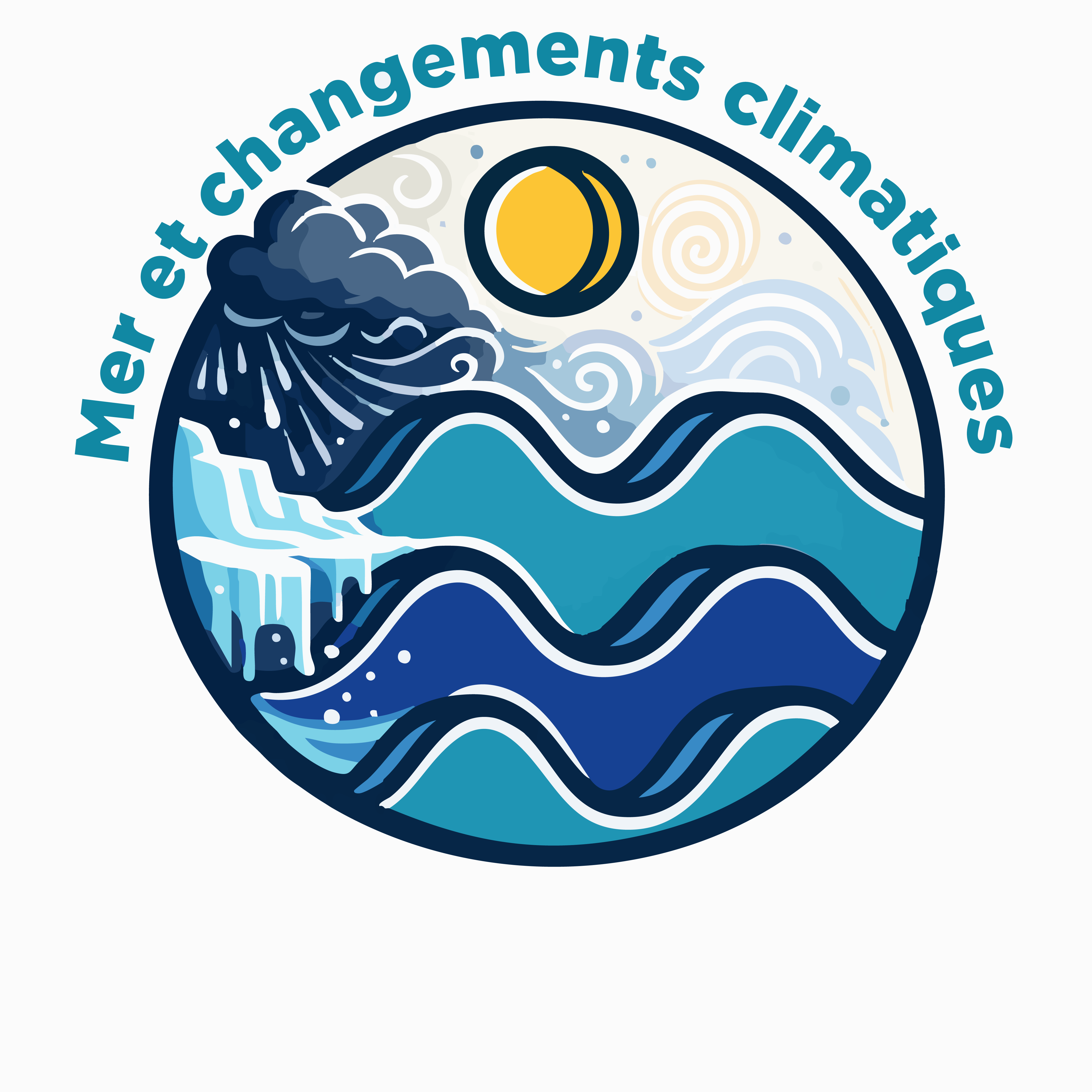 Logo Mer et changements climatiques MCC