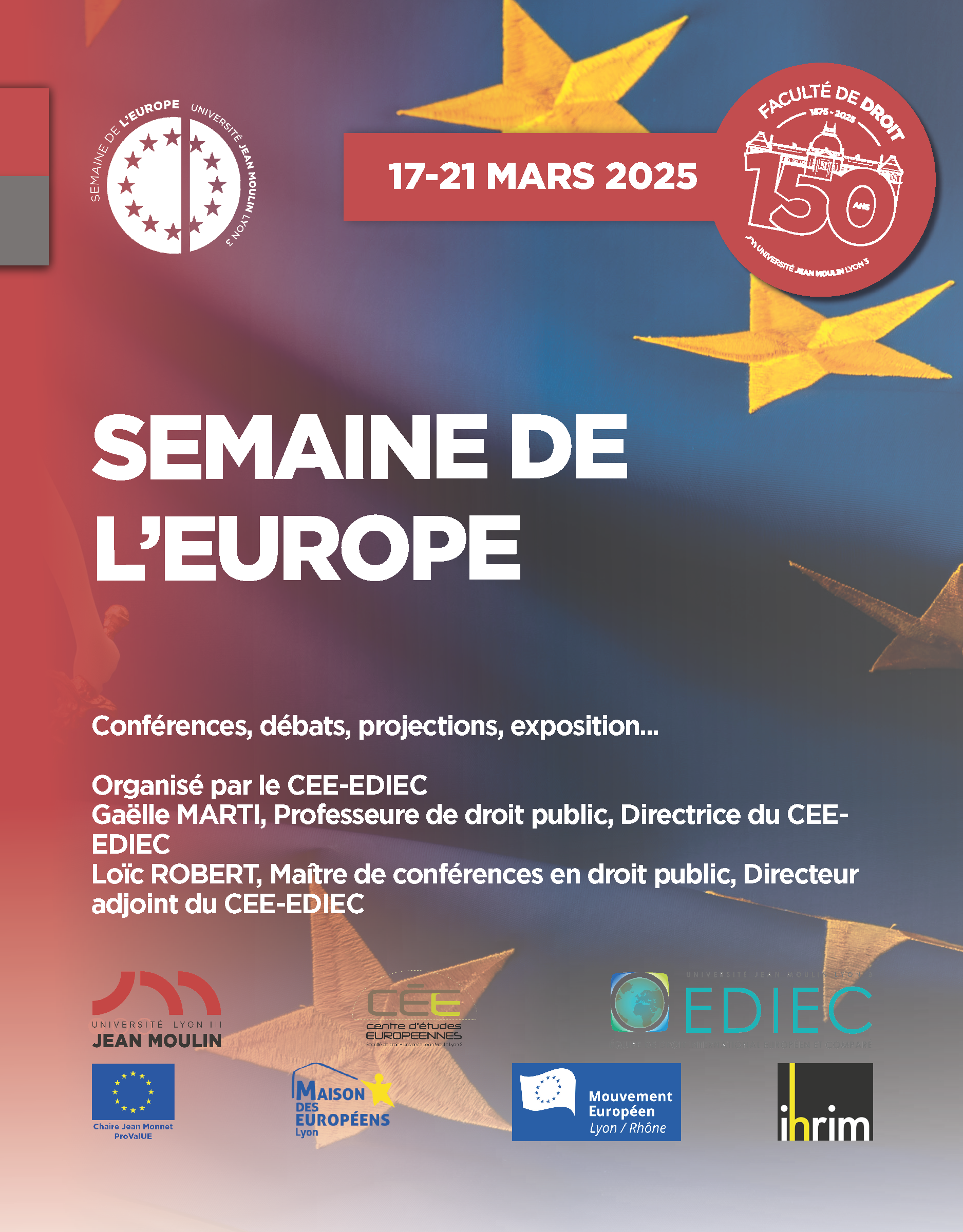 SAVE THE DATE - Semaine de l'Europe 2025